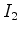 $\displaystyle I_2$