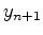 $\displaystyle y_{n+1}$