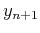 $\displaystyle y_{n+1}$