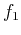 $\displaystyle f_1$