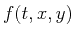 $\displaystyle f(t,y,z)$